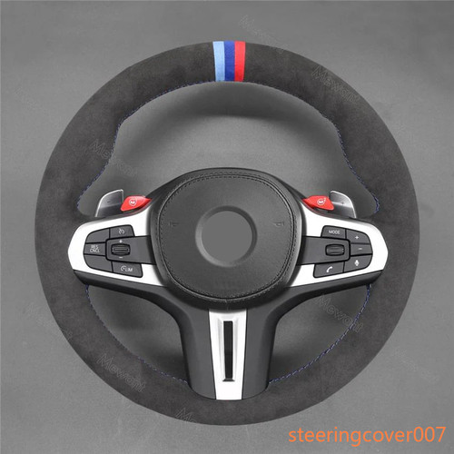 Alcantara stripe steering - alcantara,
