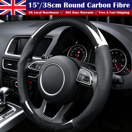 Carbon fibre steering wheel - carbon,